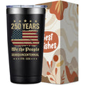 SpenMeta USA 250th Anniversary Merchandise, America 250 Merch Gifts, 20 0z 250 Year United States Independence Day Anniversary Tumbler Cup